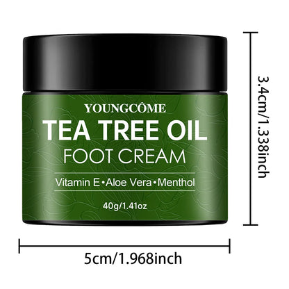 Tea Tree Foot Cream Heel Cracking Repair Products Exfoliation Dead Skin