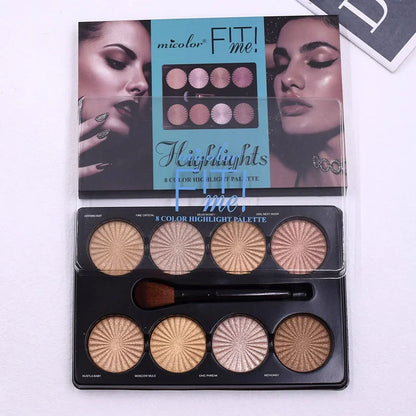 12-Color Matte Makeup Palette