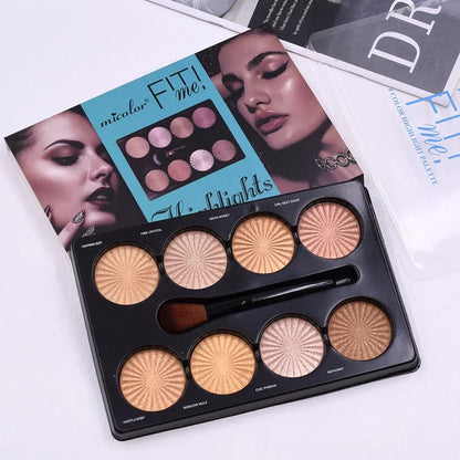 12-Color Matte Makeup Palette