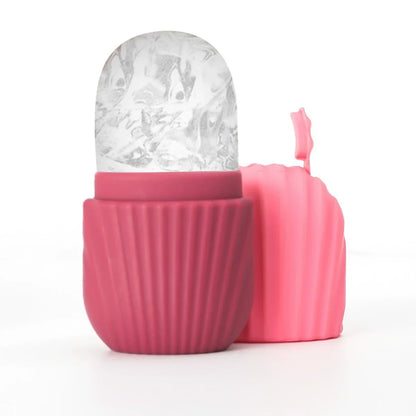 Silicone Ice Face Roller Beauty Massager
