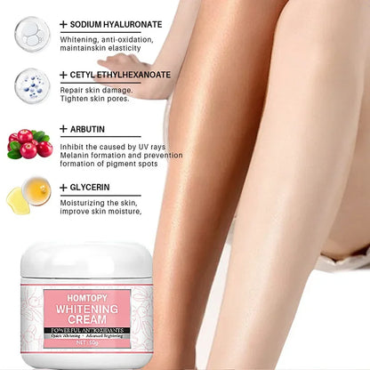 Body Whitening Cream Underarm Legs Knee Elbow Private Parts