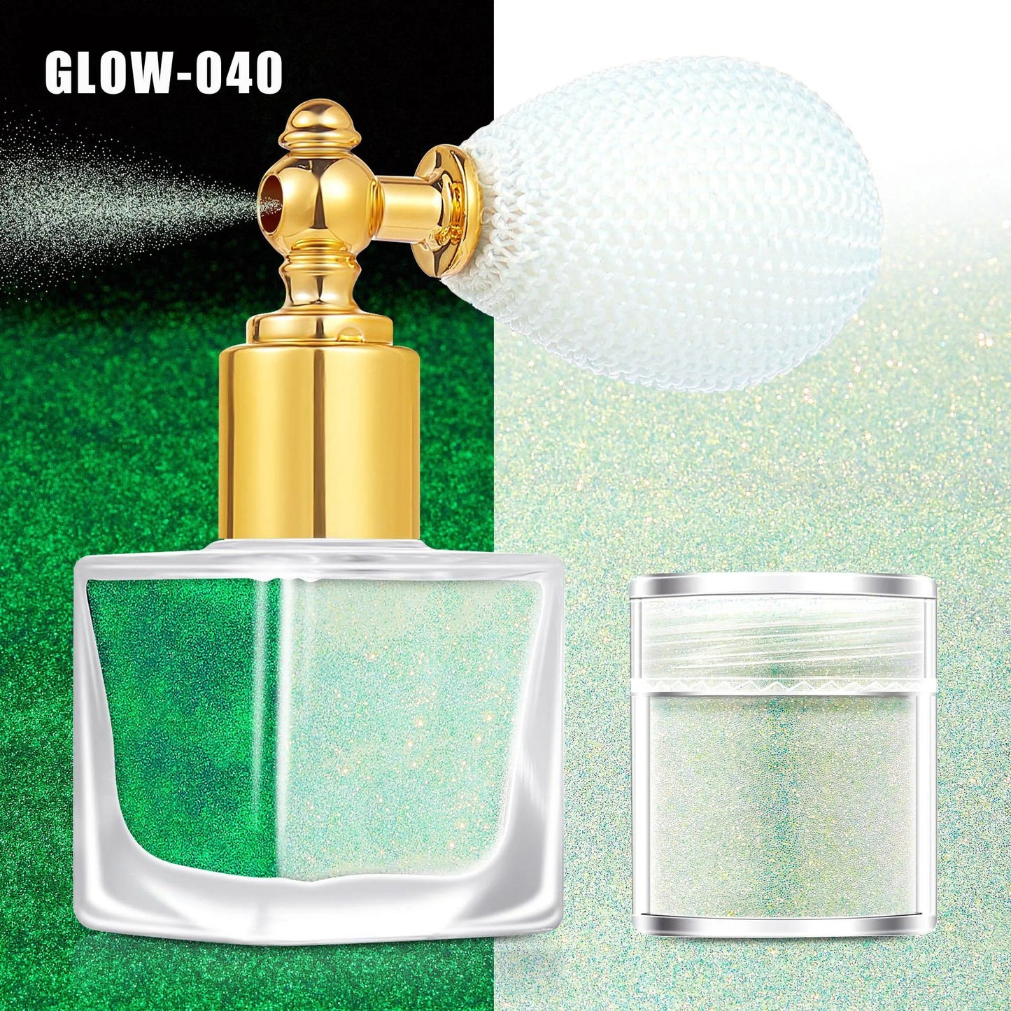 Glitter Spray For Hair And Body Shimmer Spray Highlight Glow