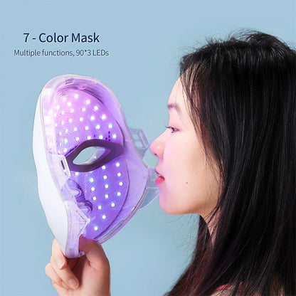 LED Face & Neck Beauty Machine Skin Care Device