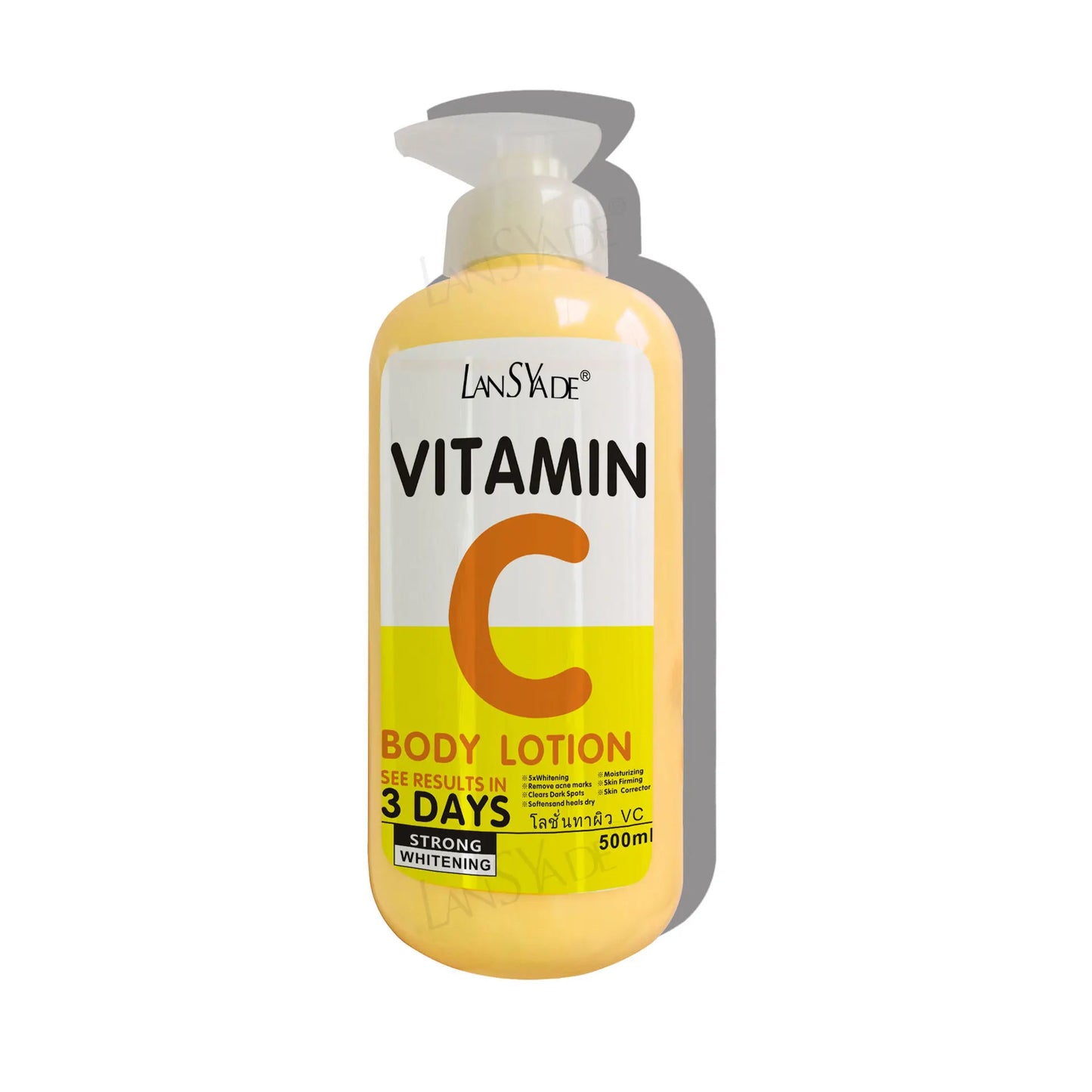 Whitening Body Cream Hydroxy Acids Vitamin C VE Deep Moisturizing
