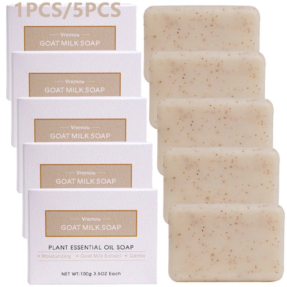 Lavender Soap, Exfoliating Cream Granule Essential Oil Soap