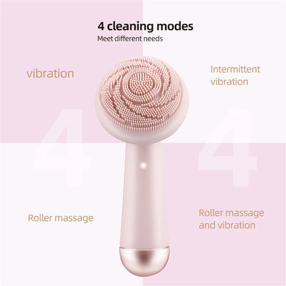 Electric Silicone Facial Brush