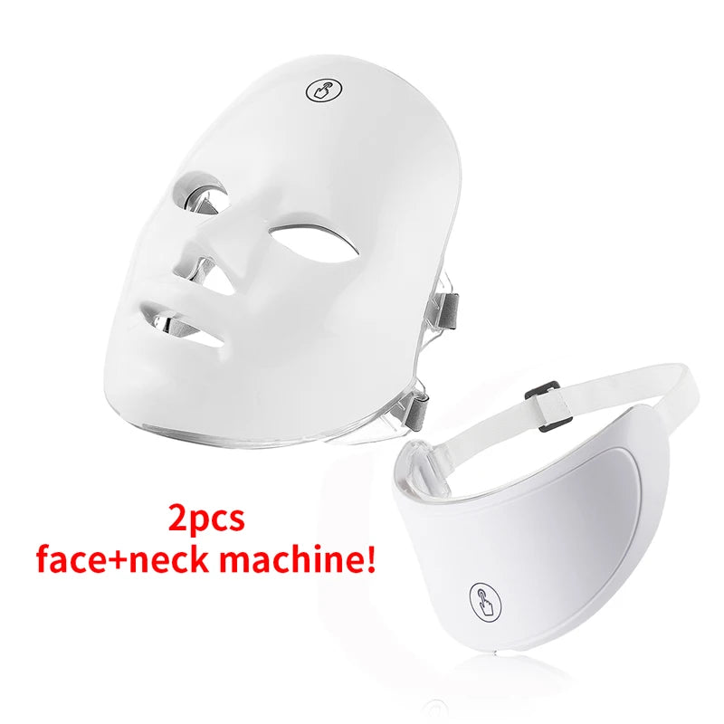 LED Face & Neck Beauty Machine Skin Care Device