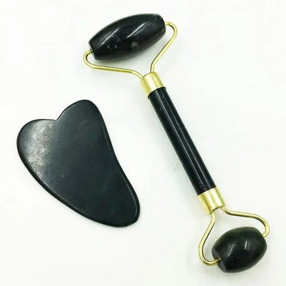 Guasha Natural Stone Massage Face Jade Roller Gua Sha Massage Tool