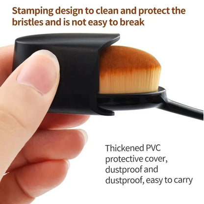 Large Foundation Brush Toothbrush Shape