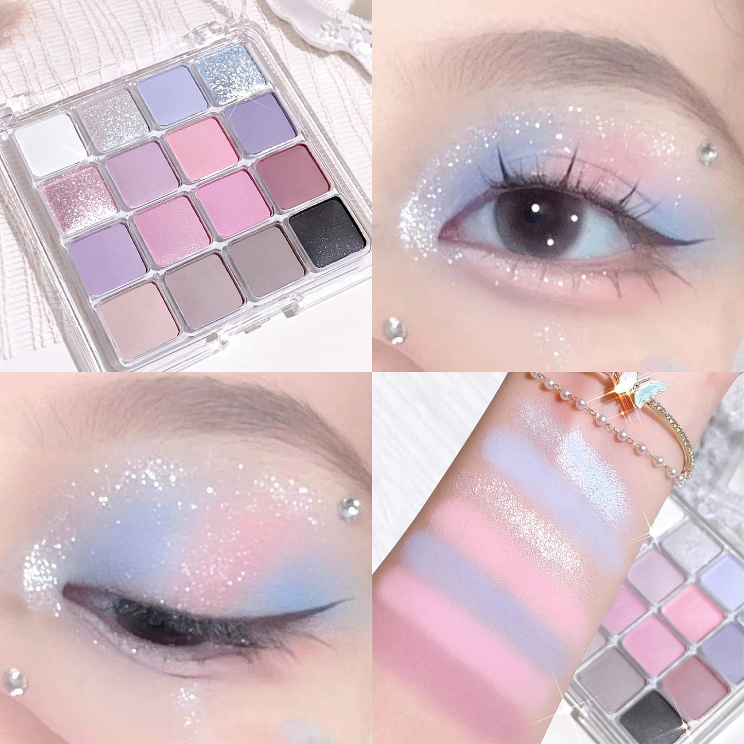 16-Colour Sunset Eyeshadow Palette
