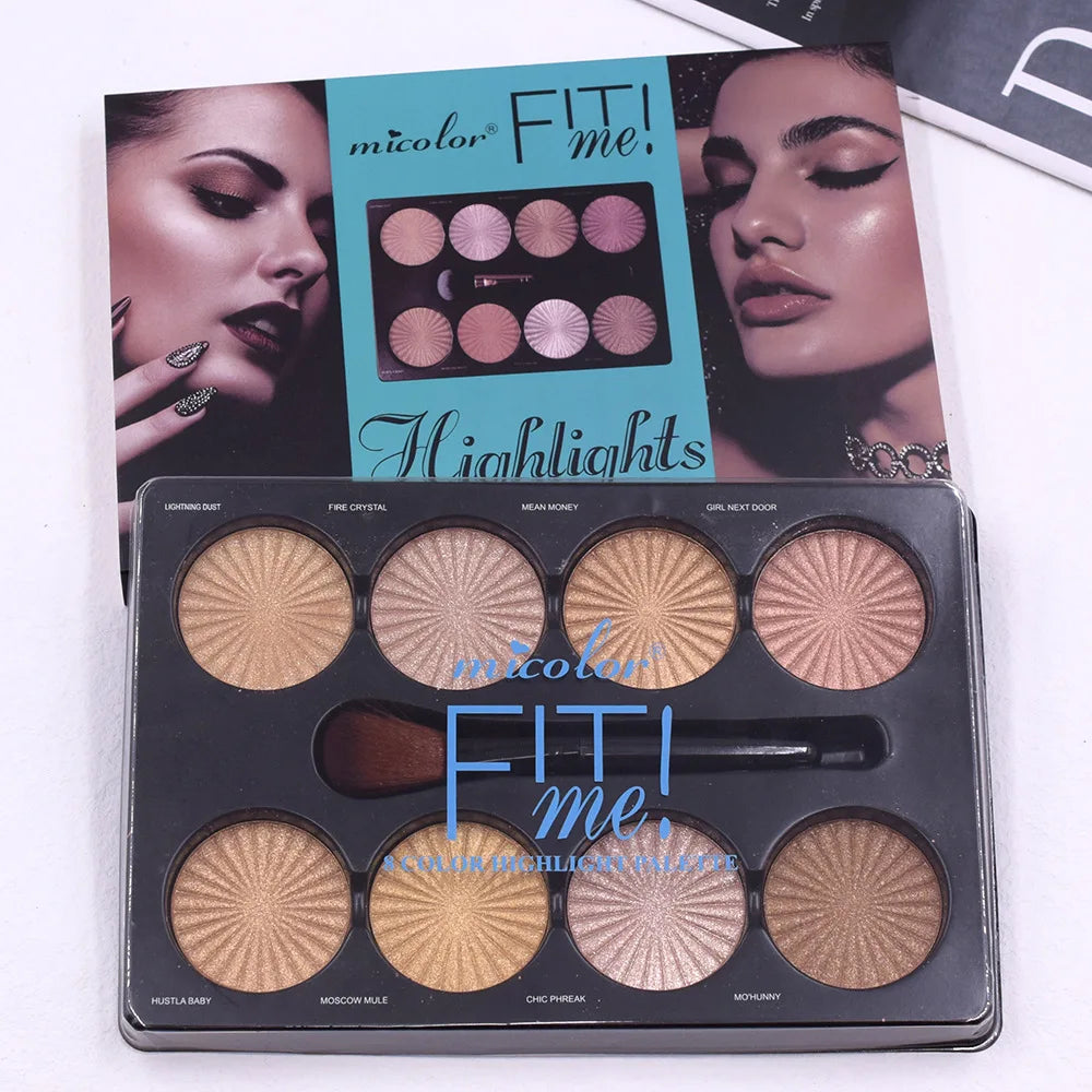 12-Color Matte Makeup Palette