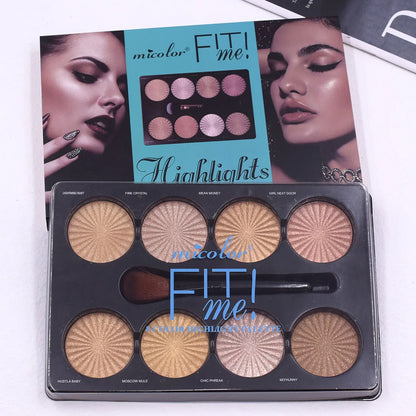 12-Color Matte Makeup Palette