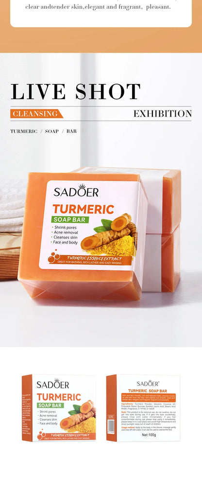 Turmeric Oil Control Skincare Cream Set