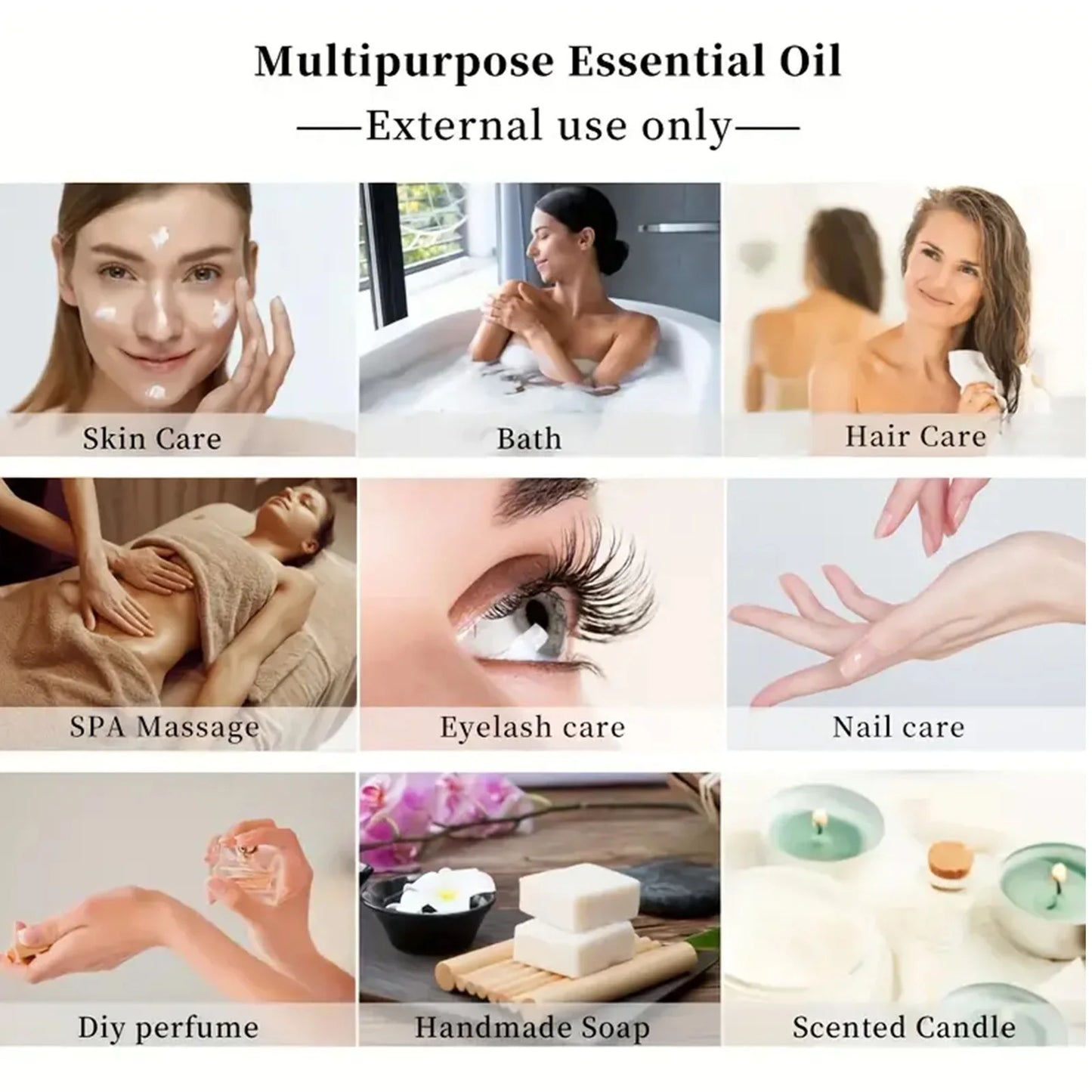 Vitamin E essential oil for skin care