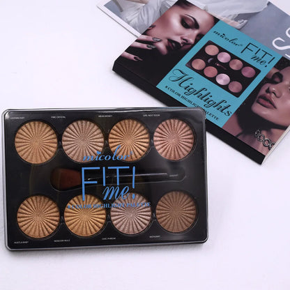 12-Color Matte Makeup Palette