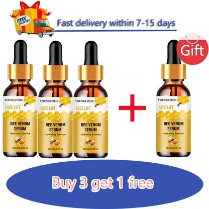 Bee Venom Cream Serum Set Reduce Fine Lines Lifting