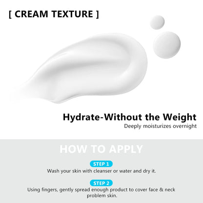 AUQUEST Salicylic Acid Acne Face Cream Pore Blackhead Removal
