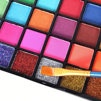 54-Color Face Paint Set
