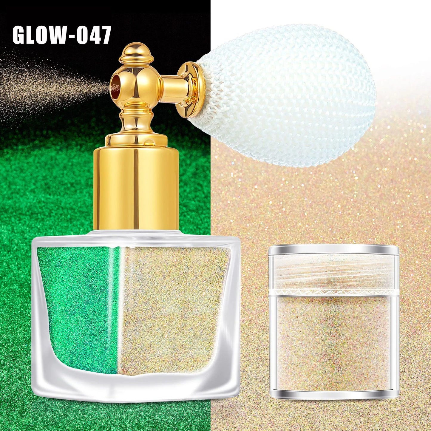 Glitter Spray For Hair And Body Shimmer Spray Highlight Glow