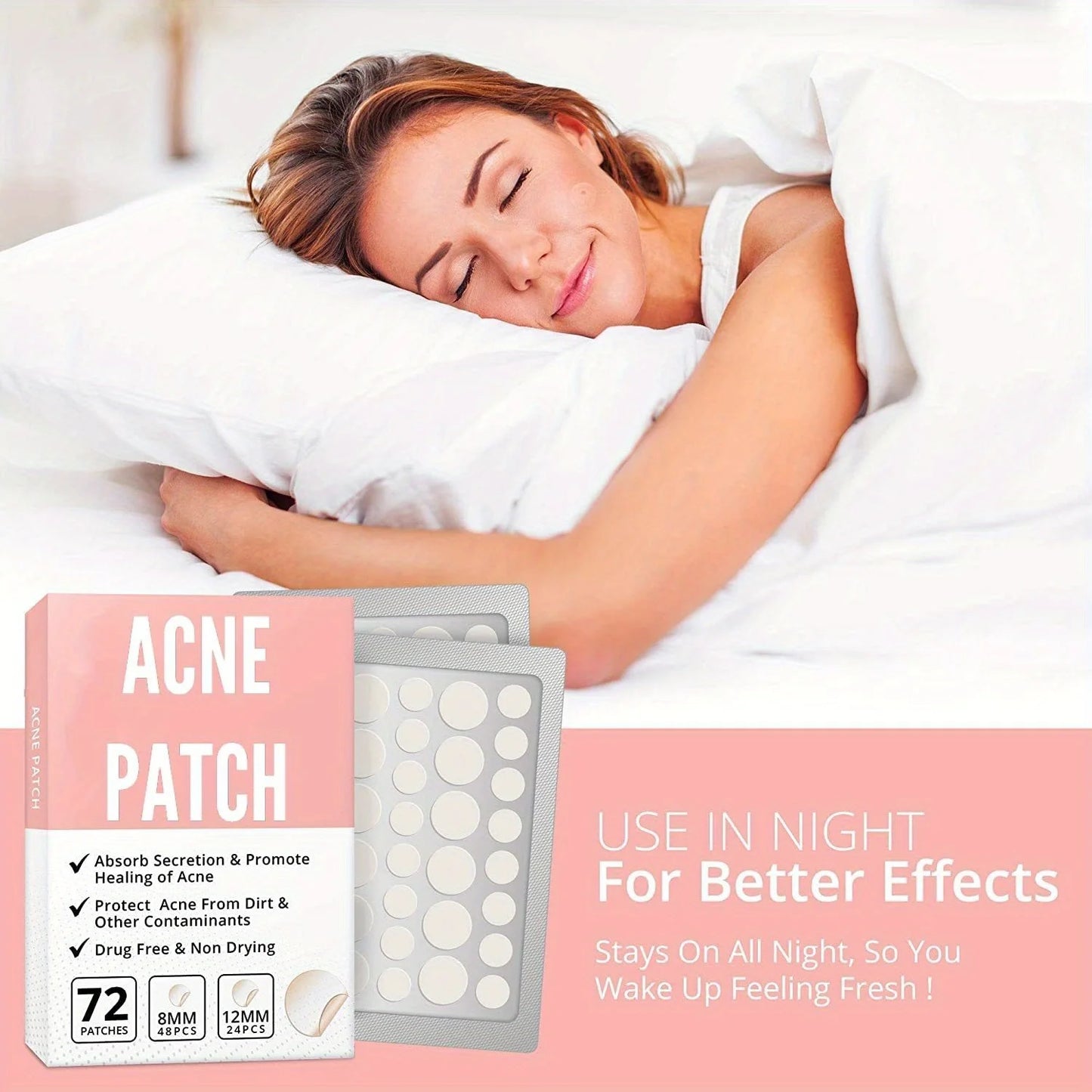 72pcs Acne Patch Set