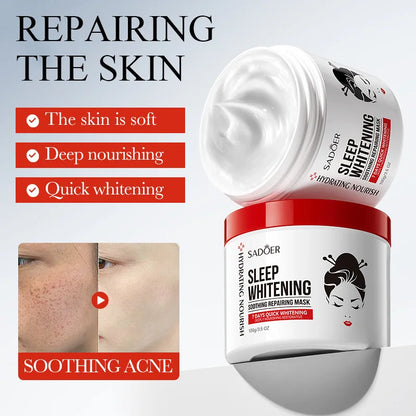 Acid Sleeping Facial Mask Moisturizing Brightening