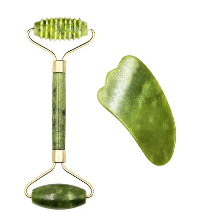 Guasha Natural Stone Massage Face Jade Roller Gua Sha Massage Tool