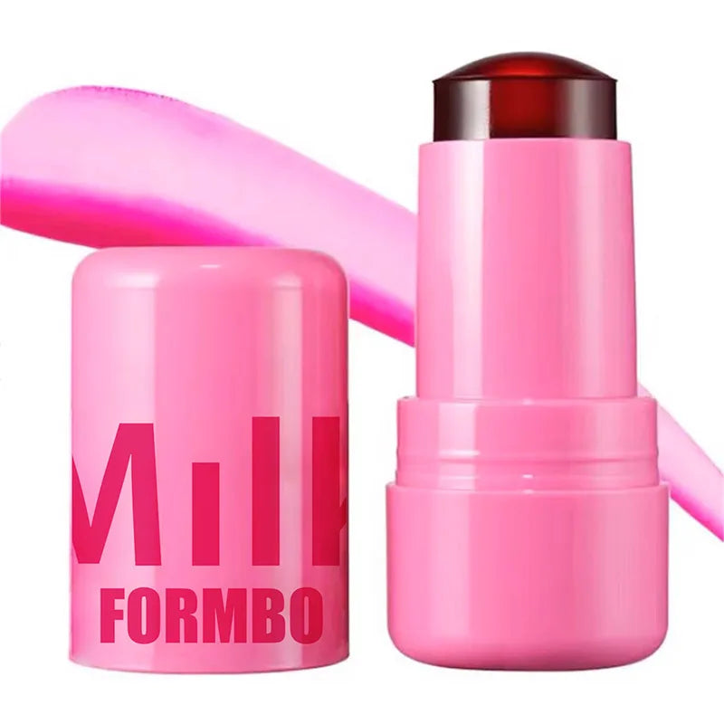 Milk Makeup Cooling Water Jelly Tint Hydrating Long-Lasting Sheer Lip&Cheek Stain 3-in-1 Bouncy Jelly Texture Lipstick Cosmetic