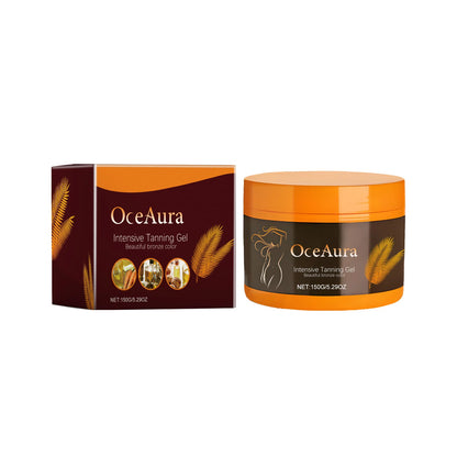 Natural Bronzing Shiny Brown Skin Radiation Protect Nourishing