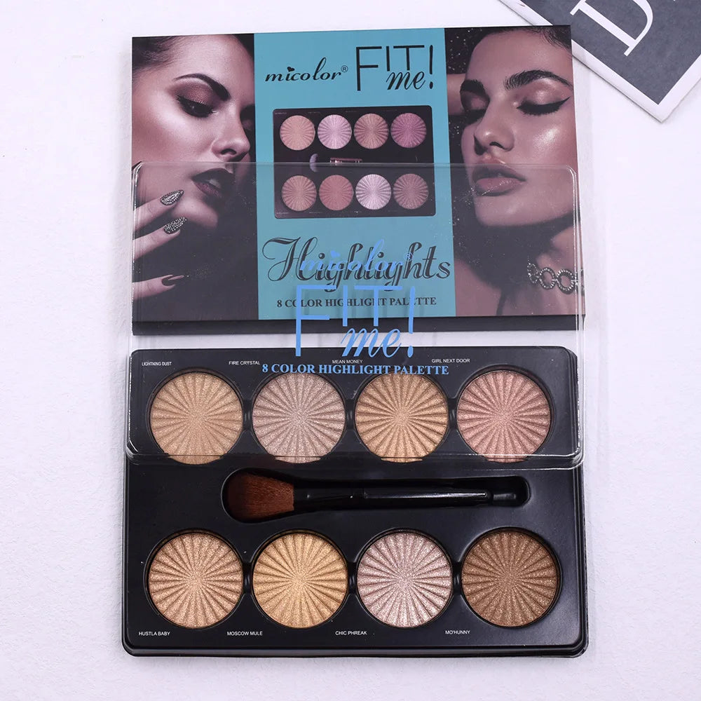 12-Color Matte Makeup Palette