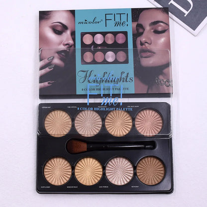 12-Color Matte Makeup Palette