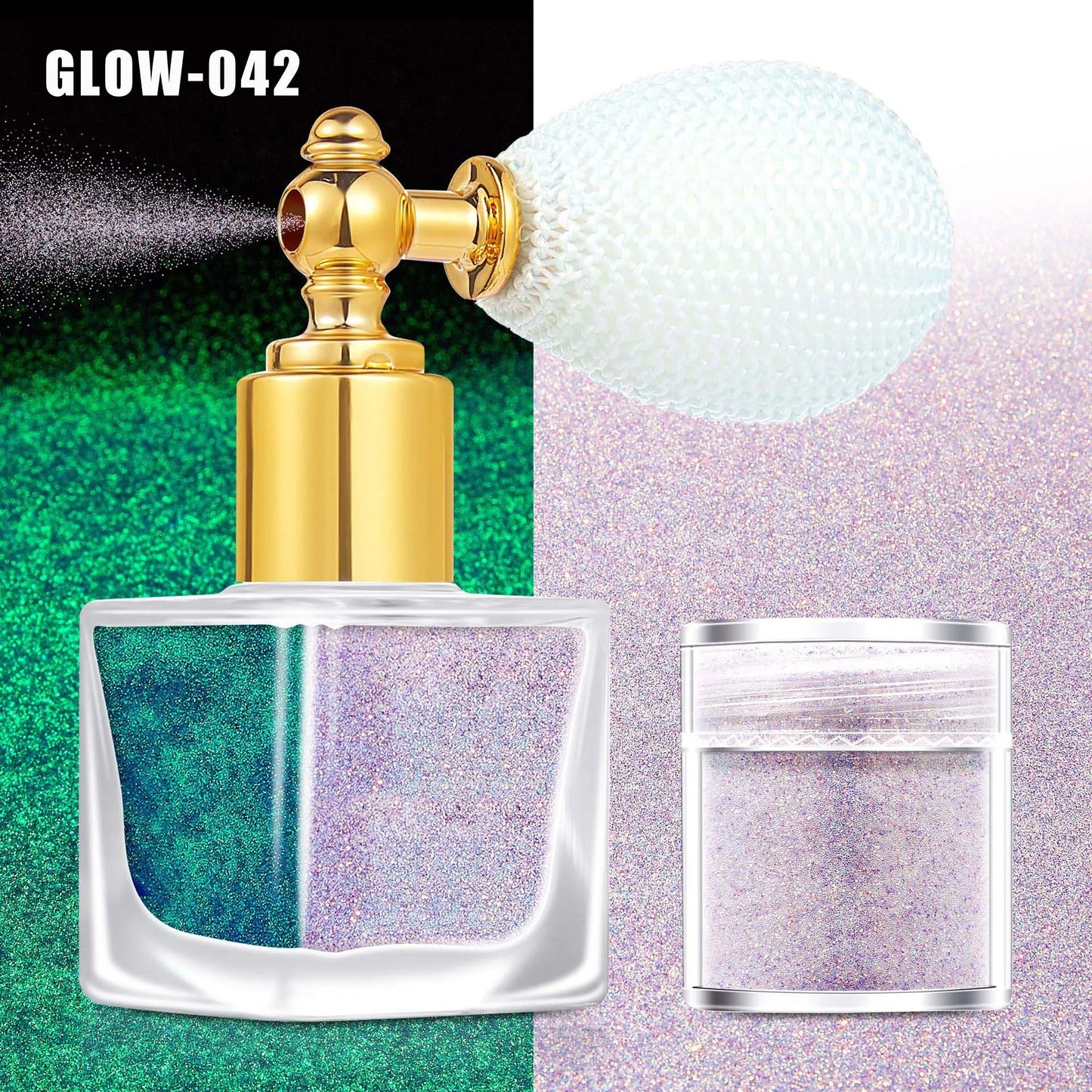 Glitter Spray For Hair And Body Shimmer Spray Highlight Glow
